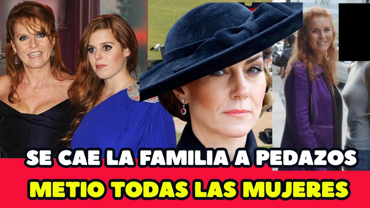 SARAH FERGUSON ARRASTRA A KATE MIDDLETON Y LA FAMILIA REAL EPSTEIN