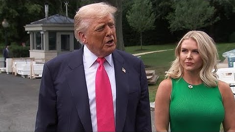 President Trump speaks on Russia-Ukraine, calls Biden a 'dummy' before departing for Pittsburgh