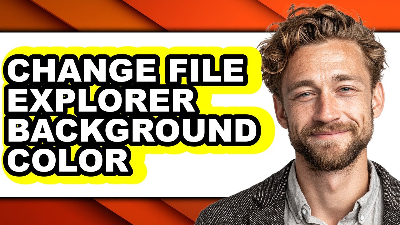 How to Change File Explorer Background Color (updated) - YouTube