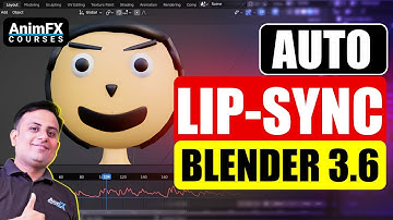 How to make Auto Lip-Sync in Blender 3.6, New Update Bake Sound to F curve blender