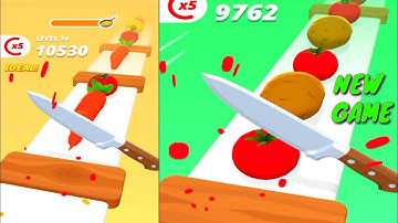 Perfect Slices - Level 5 To 10 Android IOs Gameplay Walkthrough