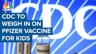 CDC advisors to weigh in on Pfizer's Covid vaccine for kids 5 to 11