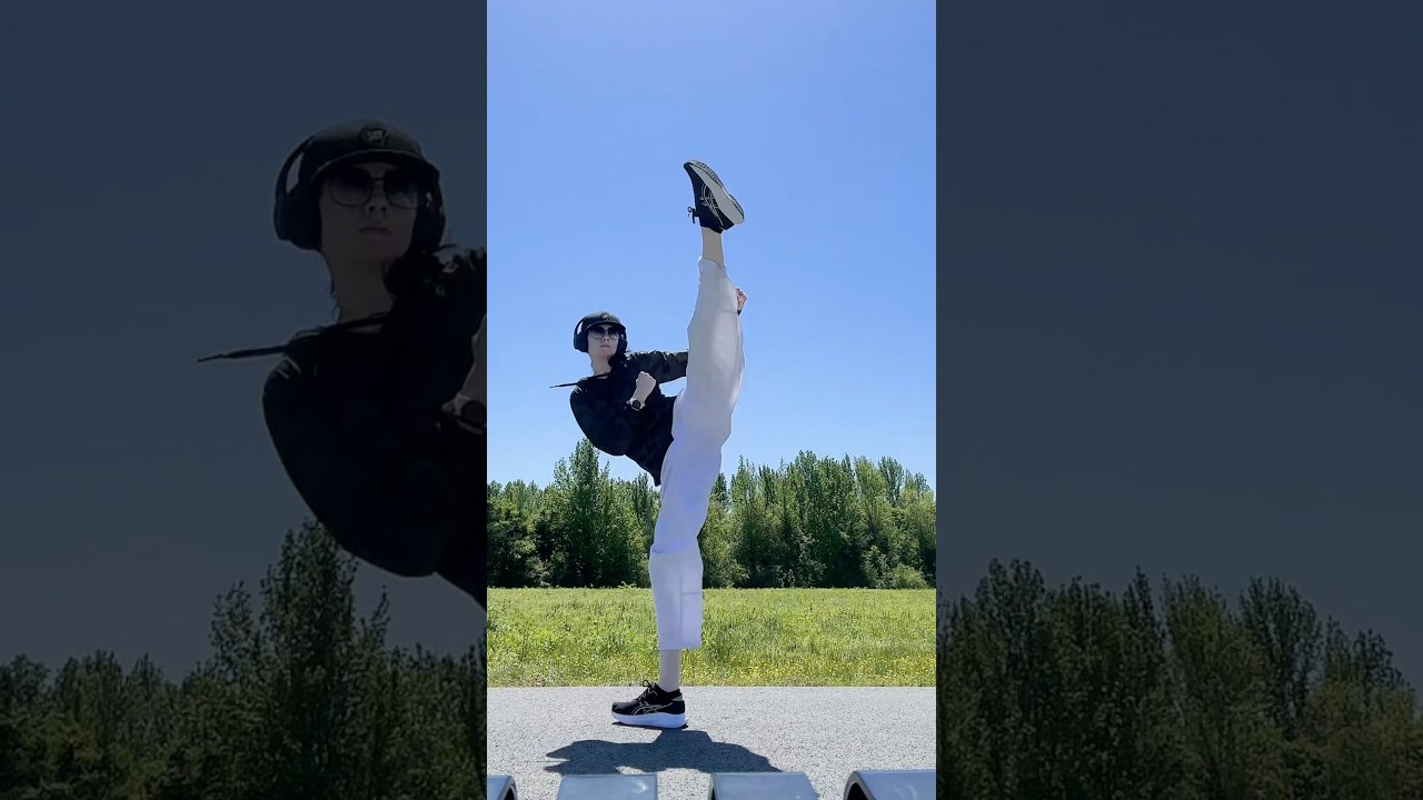 WE CANNOT BE FRIENDS KICK CHALLENGE | Ms Verga #tkd #sport #blackbelt