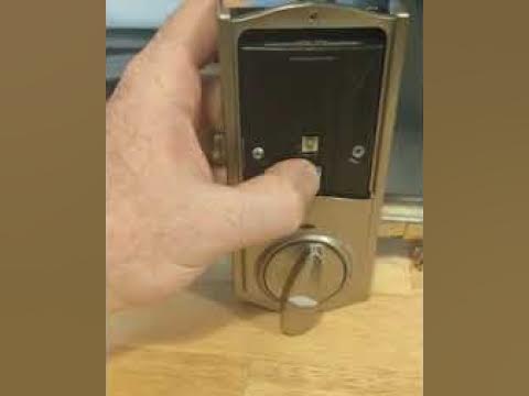 Kwikset Smartcode 888 - How to Factory Reset Lock - YouTube