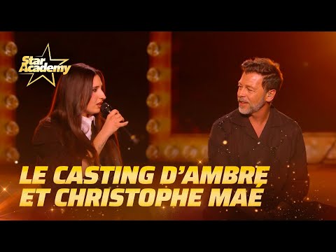 Ambre et Christophe Maé chantent « Casting » 💫 | Prime 16 | Star Academy 2025