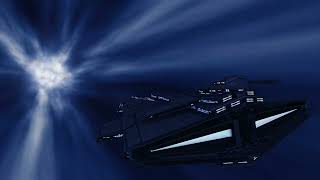 SWTOR Harrower Dreadnaught in Hyperspace