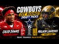 Cowboys Drafted Caleb Downs &amp; Malachi Lawrence Day 1 + MORE