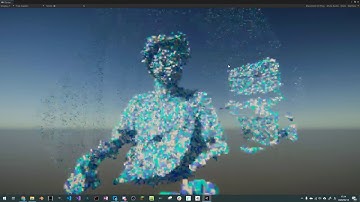 VFX Graph with Azure Kinect Point Cloud