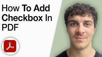 How to Add a Checkbox in PDF - Adobe Acrobat Tutorial [2025 Full Guide]