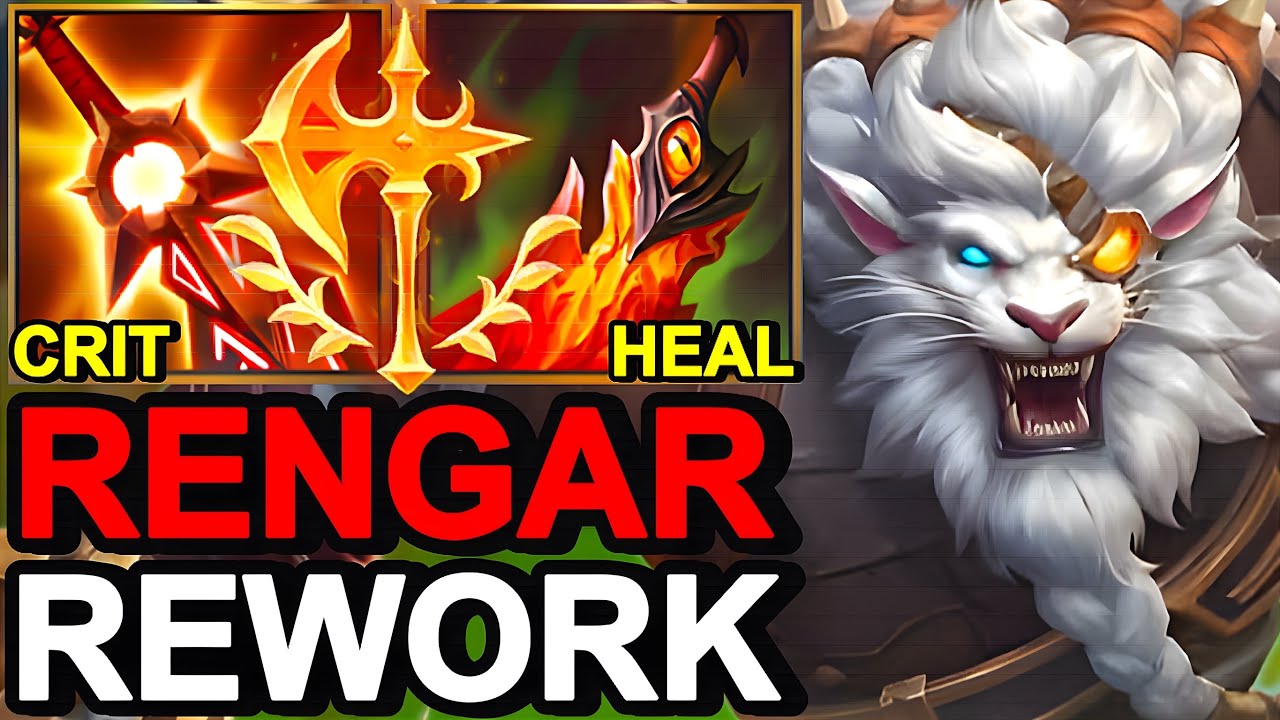 Wild Rift China Rengar Jungle - Always Super Carry Rengar Build Ruens ...