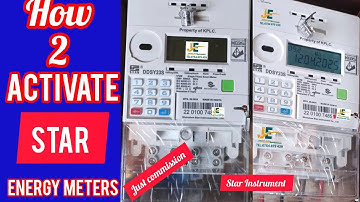 How to Activate Star Smart Energy Meter [Commission Star instrument]