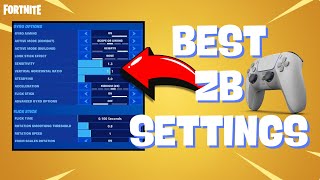 Best Controller Settings for Fortnite Zero Build