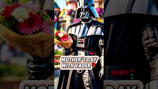 Mother’s Day with DARTH VADER 😳 @Disney #disneyland #mothersday #starwars