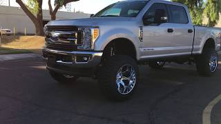2017 Ford F-250 bds suspension 6 4 link lift kit 22x14 fuel off road octane wheels