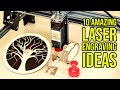 10 Things You Didn't Know You Could Make With a LASER ENGRAVER (NEW Sculpfun S9 Review)