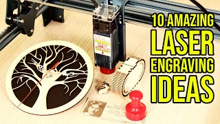 10 Things You Didn't Know You Could Make With a LASER ENGRAVER (NEW Sculpfun S9 Review)