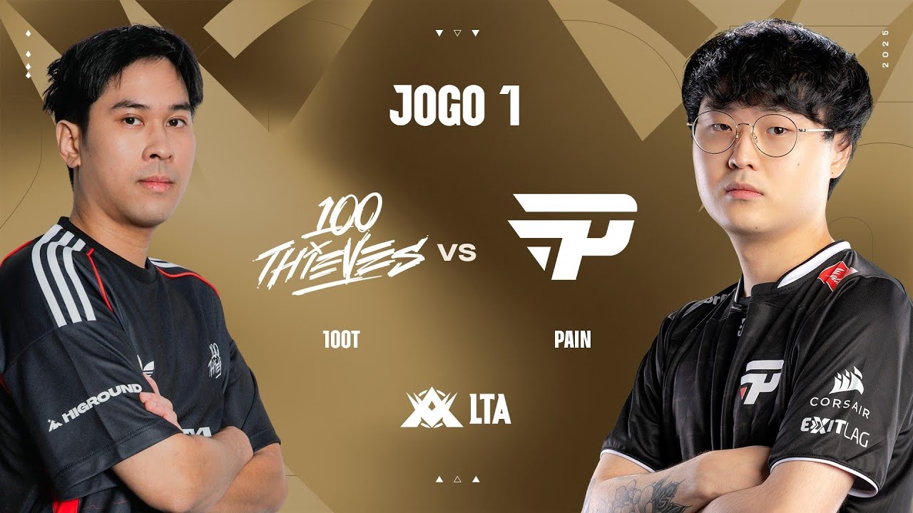 100T x PAIN (Jogo 1) | LTA Américas 2025 - Etapa 3 | 100 Thieves x paiN ...