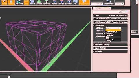 UE4 Basics_15- Static Mesh Editor