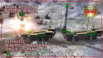 Command & Conquer Generals - China - Mission 7 - Brutal Difficulty DEATHLESS* WALKTHROUGH
