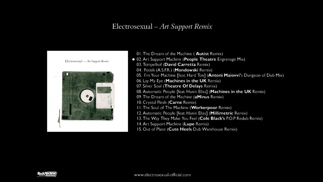 Electrosexual - Art Support Machine (People Theatre Engrenage Mix)