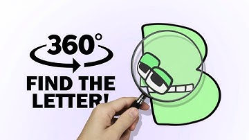 Alphabet Lore B - FINDING CHALLENGE #2 | 360 Degree Video