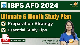IBPS AFO 2024 || Crack  IBPS AFO in 6 months || By Sonal Mam