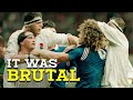 Rugbys most violent match of all time  france vs england 1992