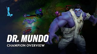 pegs sorg Styring Dr. Mundo Champion Overview | Gameplay - League of Legends: Wild Rift -  YouTube