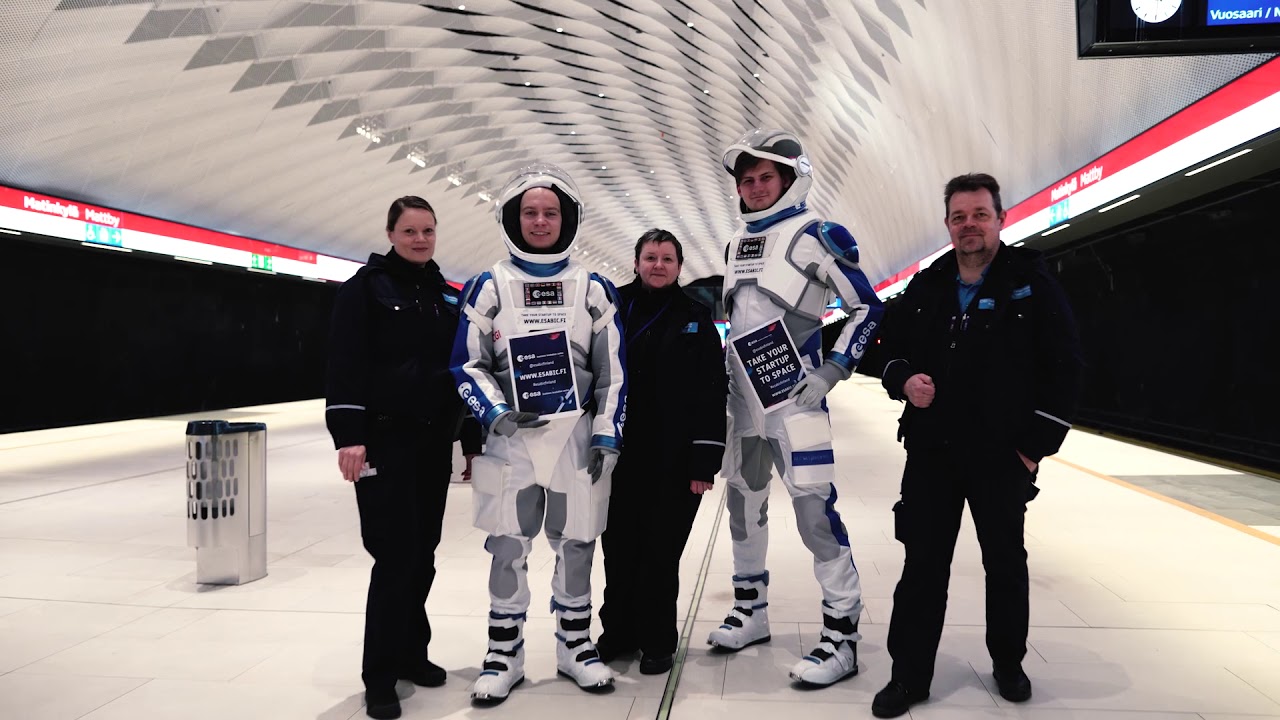 ESA BIC Finland metro campaign 2020