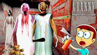 Granny New Update - Nightmare Escape | Shiva and Kanzo Gameplay