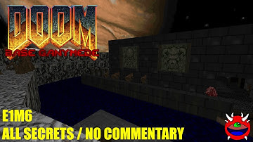 Doom: Base Ganymede - E1M6 - UVMAX No Commentary