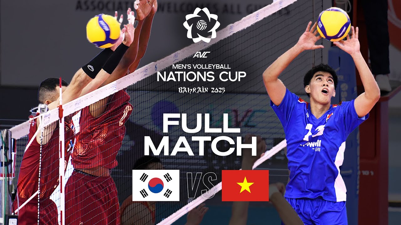 Korea vs. Vietnam - Pool Play | AVC Men's Nations Cup 2025