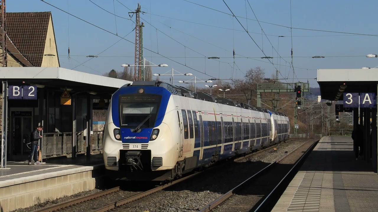 [Sound] ☆ BOMBARDIER ☆ ET 442 ☆ National Express ☆ RB48 → W-Oberbarmen [1080][HD]