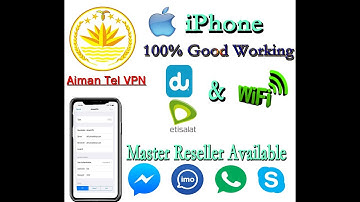 Any Connect Vpn Etisalat WIFI iPhone settings.