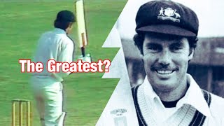 Greg Chappell: the Greatest Batsman of all time?
