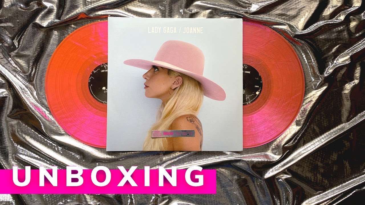 Lady Gaga - Joanne Deluxe (Fluorescent Pink Vinyl) Urban Outfitters Exclusive | UNBOXING
