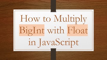 How to Multiply BigInt with Float in JavaScript