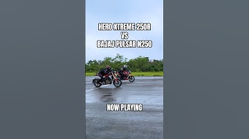 Xtreme 250R vs Pulsar N250 – twee kwartliter motoren. Wie wint? #PowerDrift #DragRace