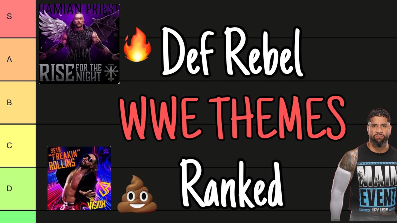 The ULTIMATE Def Rebel Theme Songs Ranked! (Tier List)