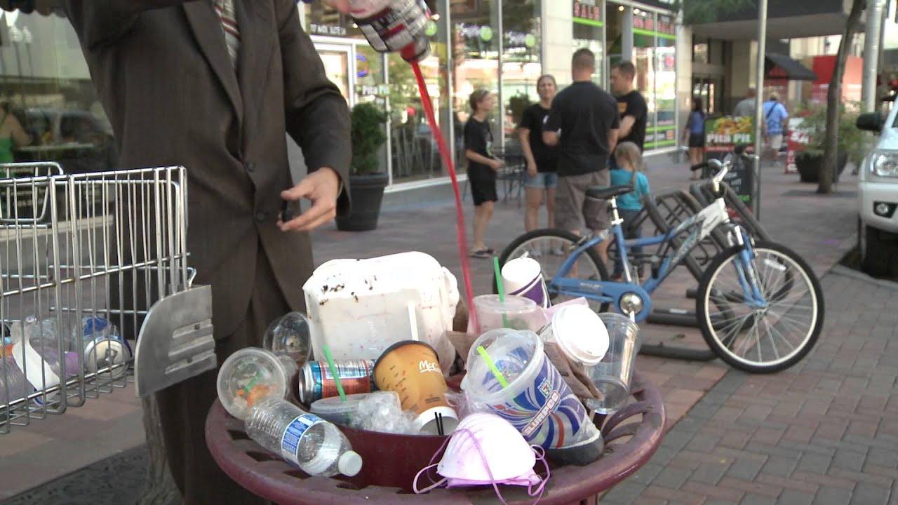 Tricked Out Shopping Cart Recycling Machine YouTube