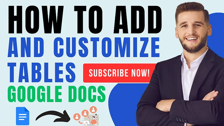 How to Add and Customize Tables in Google Docs