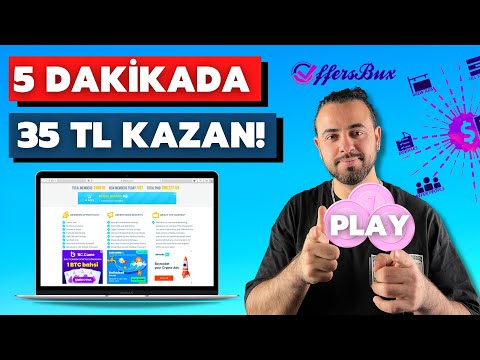 5 DAKİKADA 35 TL KAZAN! (Görev Yap - Oyun Oyuna Para Kazan!) - İnternetten Para Kazanma