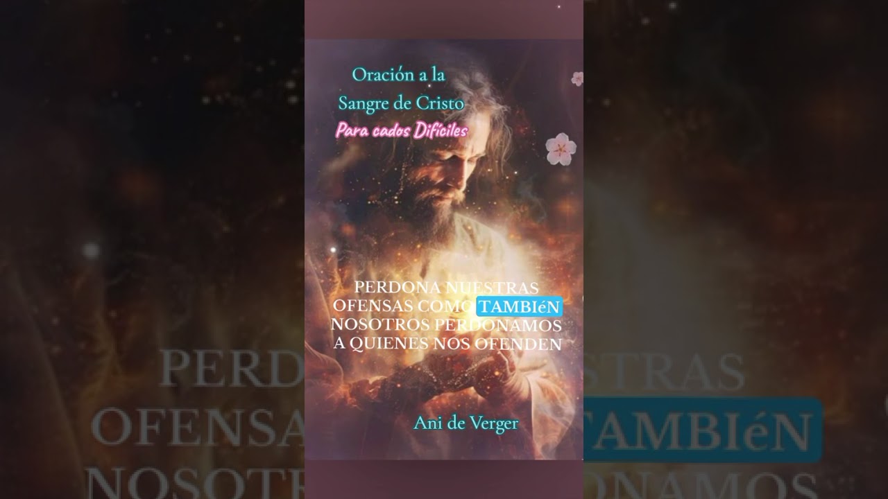 Oración a la Sangre de Cristo Para CASOS DIFÍCILES