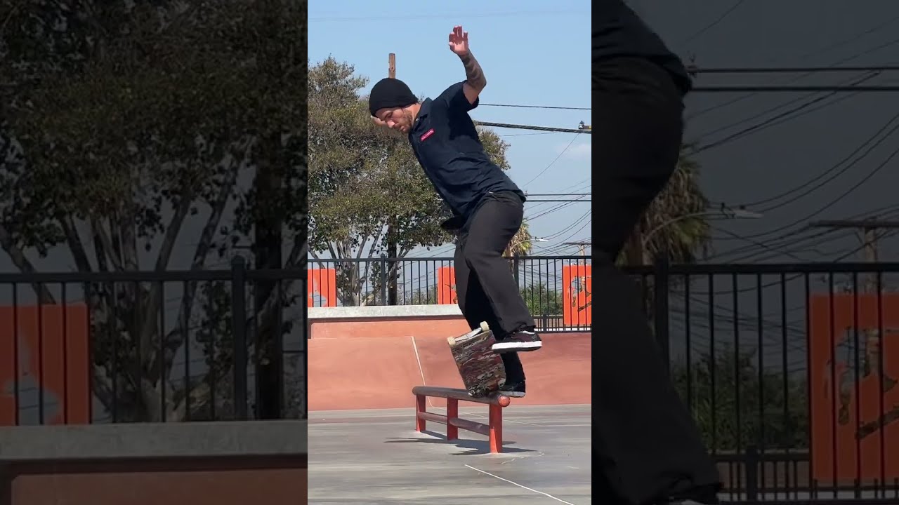 FIRST EVER Casper Slide On A Rail - Skateboarding NBD