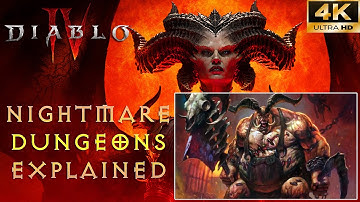 DIABLO 4 NIGHTMARE DUNGEONS EXPLAINED
