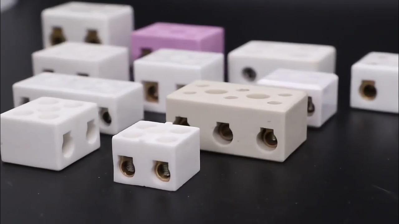 High Temperature Ceramic connector block YouTube