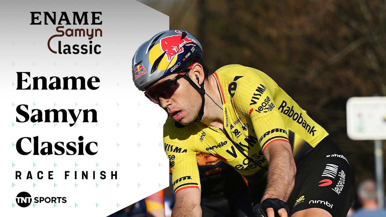 WOUT VAN AERT COMEBACK! 👀 | Men's Elite Ename Samyn Classic 2026 Final KM's | TNT Sports Cycling