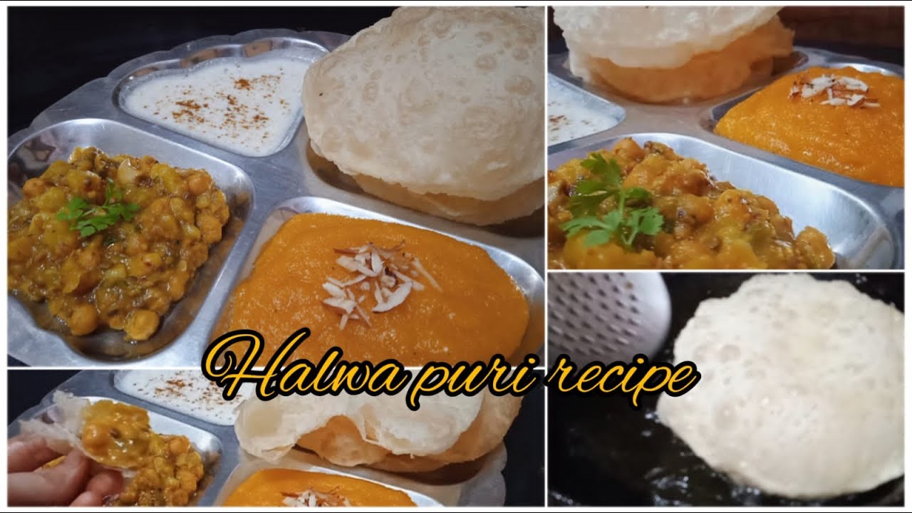 halwa puri recipe halwa puri banane ka tarika halwa recipe halwa
