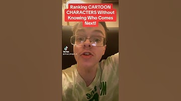 Sketch Look-Alike Ranks CARTOON CHARACTERS Without Knowing Who Comes Next! #shorts #sketch