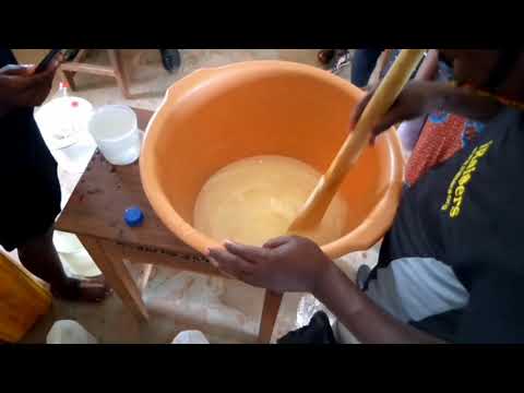 How to Make BF Bar Soap in Ghana